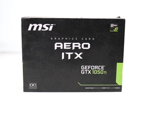 NEW GeForce GTX 1050 Ti AERO ITX 4G GDDR5 OC Video Graphics Card - Picture 1 of 3