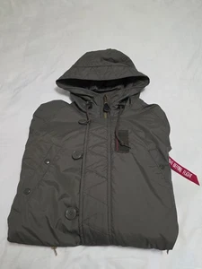 Parka grande Alpha Industries Extreme Cold Weather N-3B verde oliva slim fit  - Foto 1 di 18