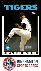 1986 Topps #47 Juan Berenguer Tigres de Detroit - Imagen 1 de 2