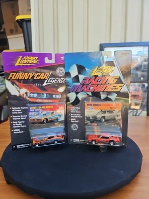 Johnny Lightning LOTE DE 2 Arnie Beswick 69 The Judge GTO y 71 Funny Car 🚗  Foto 1 de 4