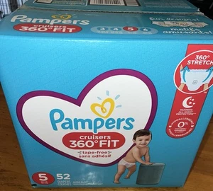 Pañales desechables Pampers Cruisers 360 tamaño 5, 52 unidades - Imagen 1 de 3