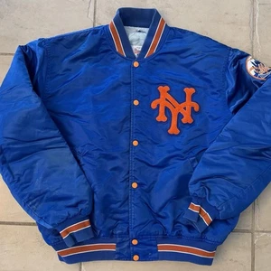 Cappotto giacca MLB New York Mets vintage taglia XL vintage anni 90 - Foto 1 di 1