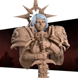 Battle Sister | Art Bust | Bite the Bullet - Picture 1 of 12