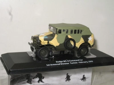 ALTAYA 1: 43 军用车辆收藏,道奇指挥汽车沙突尼斯 1943 — 第 1/3 张图片