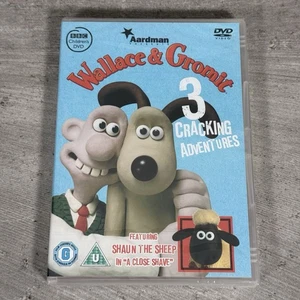 Wallace & Gromit 3 Cracking Adventures DVD - NEW Sealed ✔️ BBC Three Films - Imagen 1 de 2