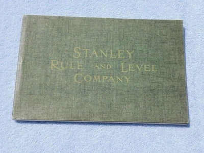 1909 STANLEY RULE & LEVEL CO. Tool Catalog - E.A. Stearns Ivory Rules, Planes - Image 1 of 4
