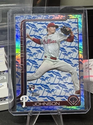 ROOKIE SSP!!!! 2025 Topps Series 2 - Seth Johnson #362 Umbrella /25 - Image 1 of 2