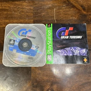 Sony PlayStation 1 PS1 solo disco e libro TESTATO Gran Turismo 1998 GH - Foto 1 di 5