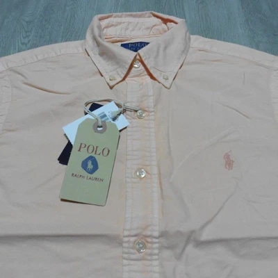 Polo Ralph Lauren Men's Small Classic Fit Mineral Dyed Oxford Shirt Amber SS - Image 1 of 4