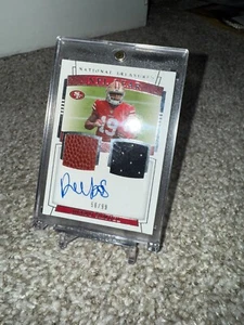 Deebo Samuel 49ers Signed, Jersey Clipping, Ball Clipping, 2019 Panini 56/99 - Bild 1 von 2
