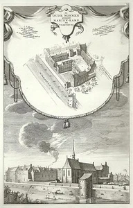 Antique map, Wagenaar, De Oude Nonnen genaamt Marien Kamp - Picture 1 of 1