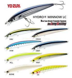 ARTIFICIALE YO-ZURI HYDRO MINNOW LONG CAST SPINNING LECCIA SERRA TONNI - Imagen 1 de 10