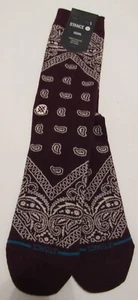 Stance Mens Casual Combed Cotton Blend Barrio Crew Light Cushion 9-13 Nwt - Picture 1 of 4