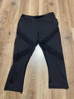Pantalones Maurices, Para Mujer Talla Mediana, Negros, Pull On, Leggings, En Movimiento Foto 1 de 4