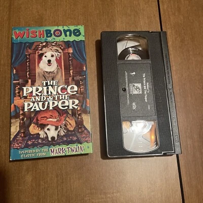 Wishbone The Prince And The Pauper VHS PBS 1995  - Image 1 of 2