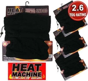 Adults Polar Fleece 2.6 Tog Thermal Insulated Neck Warmer Snood by Heat Machine - Picture 1 of 1