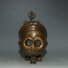 Early Collection of Red Copper Skeleton Incense Stove