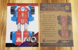 Gears TRANSFORMERS 40th ANNIVERSARY Card #89 Dynamite Blaster 2024 HASBRO  - Picture 1 of 1