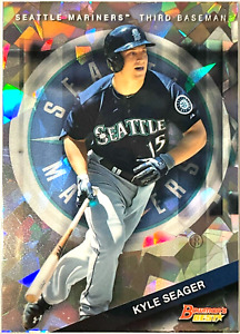 2015 BOWMAN'S BEST ATOMIC REFRACTORS #51 KYLE SEAGER *ALLSTAR* SEATTLE MARINERS