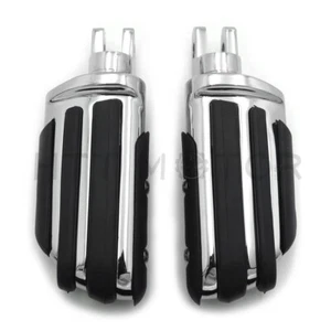 Rubber Pilot Footpeg For Yamaha V-Star 1100 650 Custom Stryker V-Max Virago 750 - Picture 1 of 6