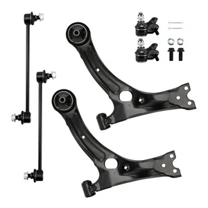 Front Lower Control Arms Ball Joints Sway Bar for 2003-2008 Toyota Corolla 6PCS - Bild 1 von 11