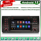 8-Kern 64GB GPS Android 12 Autoradio Navi Wifi CarPlay DVD DSP BT Für BMW X5 E53