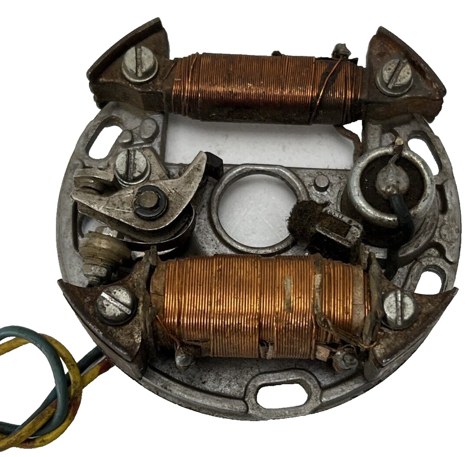 GENUINE BOSCH 1 217 031 380 STATOR ARMATURE PLATE VINTAGE SINGLE CYLINDER ENGINE - Image 1 of 4