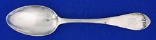 Henry S Brown Coin Silver 5 3/4" Spoon NY 1845 Syracuse 51-52 Utica 1852-1863