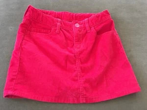 Gapkids GAP KIDS girls Bright Pink/Red Corduroy Cord Skirt 8 Regular - Picture 1 of 3