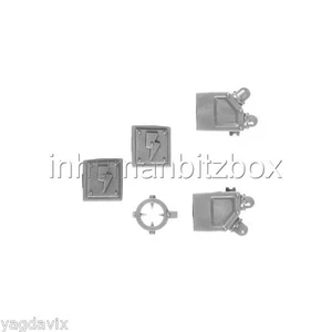 BOM996 GLYPHES + VISEUR BOMMER ORK WARHAMMER 40000 BITZ W40K DAKKAJET A8-61...64 - Picture 1 of 1