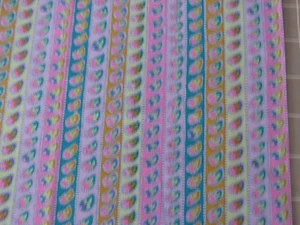Kaffe Fassett PAISLEY STRIPE BLUE GP32  1/2 yard      original issue - Picture 1 of 7