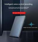 Sprachaktivierter Recorder 500 Stunden digitales Aufnahmegerät Ton Diktiergerät Audio