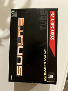 Sunlite Bicycle Tube, 26x1.5-1.75 Schrader Valve - Picture 1 of 1
