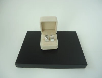 Pendientes colgantes rectangulares martillados de plata de ley 925 Silpada W0991 Foto 1 de 4