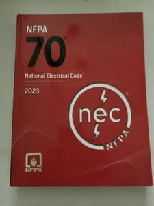 NFPA 2023 National Electrical Code Book (NEC) Index Tabs Paperback NEW Sealed - Picture 1 of 4