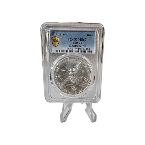 2000 Libertad Pcgs Ms 67 .999 Silver 1 Oz Mexico | eBay