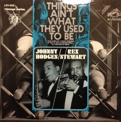 Johnny Hodges / Rex Stewart, Things Ain't What They Used To Be, Sealed LP - Image 1 of 4