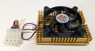 BESTON CPU Cooler Kühler für Pentium PRO Sockel 8 Kupfer, ball bearing *NEU* - Image 1 of 4
