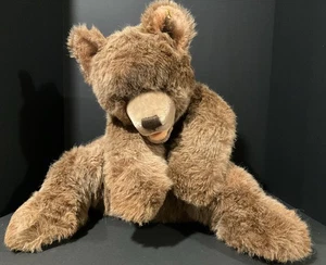 Vintage extra großer und schlaffer STEIFF Bär 0330/70 braun um 1970 - Bild 1 von 7