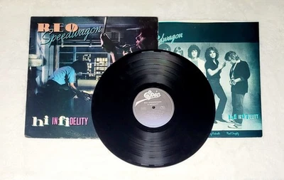 REO Speedwagon Hi Infidelity Vinyl LP 1980 First Press Epic FE 36844 Record VG - Image 1 of 3