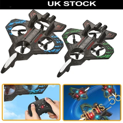 360° Flip RC Plane Toy Drone Remote Airplane Model Glider Jet Flying 2.4GHz Gyro - Image 1 of 4