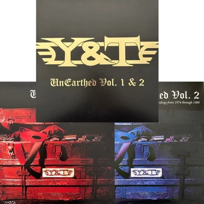 Y&T- UnEarthed Vol.1&2 LIM.NUMB.500 rare 4LP Set DAVE MENIKETTI phil kennemore - Bild 1 von 2