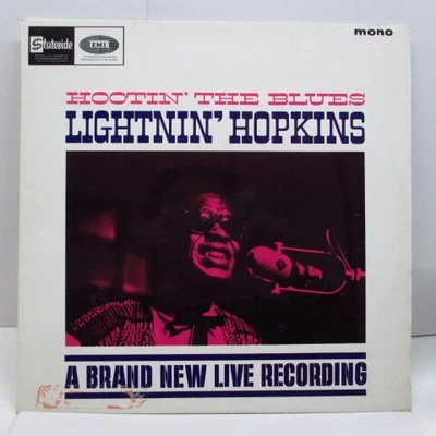 LIGHTNIN' HOPKINS()-Hootin' The Blues (UK Orig.Mono LP+Promo - Photo 1/3