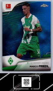 2022-23 Topps Chrome Bundesliga #20 Marco Friedl Blue Refractor #/180 - Picture 1 of 2