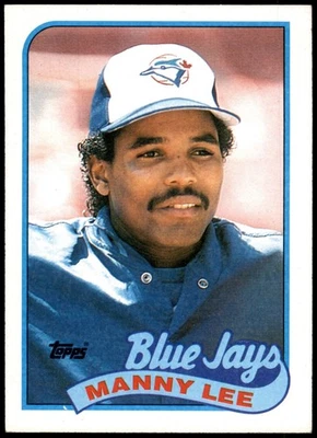 Manny Lee Toronto Blue Jays 1989 Topps #371 Baseball Card - Image 1 of 2