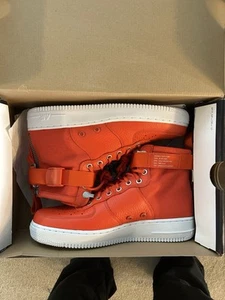 Talla 9 - Nike SF Air Force 1 Mid Team Naranja - Imagen 1 de 6