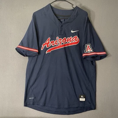 Arizona Wildcats Nike Authentic Baseball Jersey Blue Men's XL UofA - Image 1 of 4