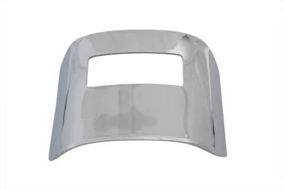 Chrome Tail Lamp Visor Smooth fits Harley Davidson - Image 1 of 2