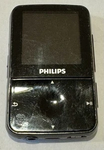 Philips GoGear Vibe 4GB Digital Media MP3 Player BLACK - UNTESTED - AS IS - Picture 1 of 6