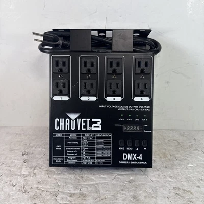 Chauvet DJ DMX-4 Dimmer Switch Pack 4 Channel | TESTED - Image 1 of 4